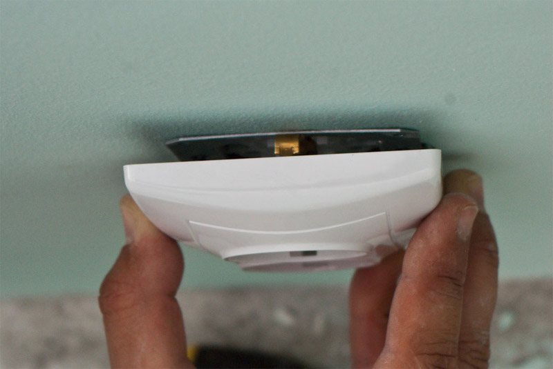 Installation de la couverture