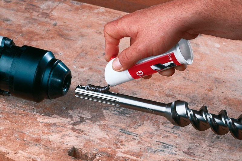 Lubrifier le perforateur