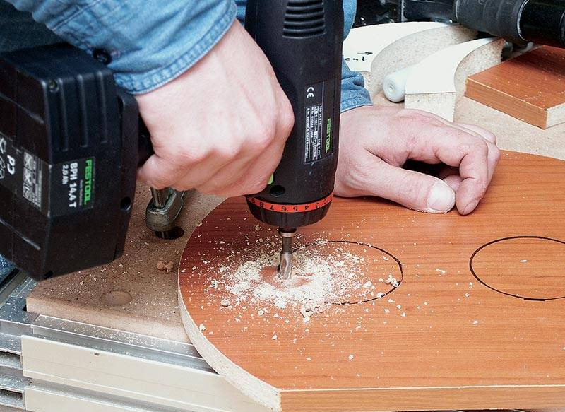 Percer un trou pour un fichier