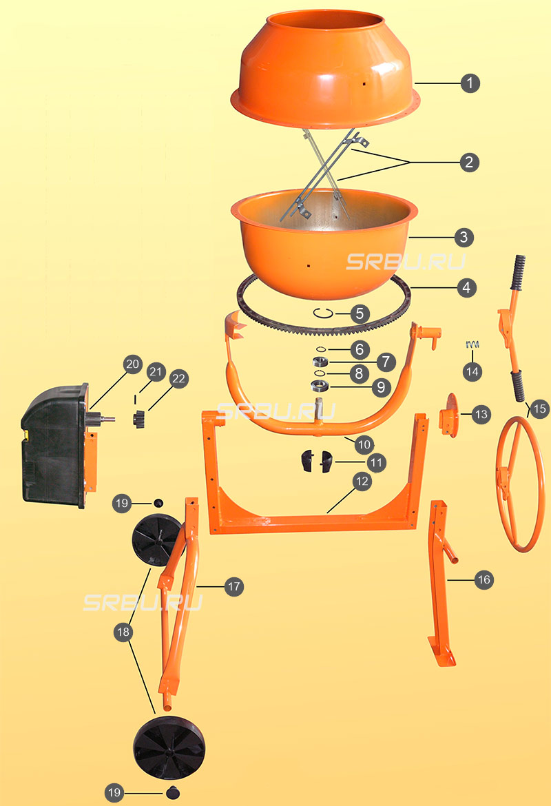 Mélangeur à béton