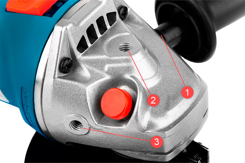 Fixation d'une poignée optionnelle