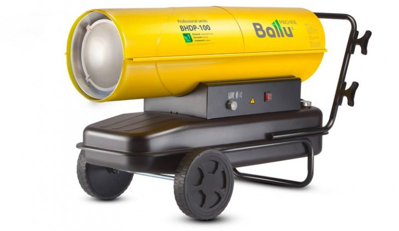 Chauffage direct par pistolet diesel