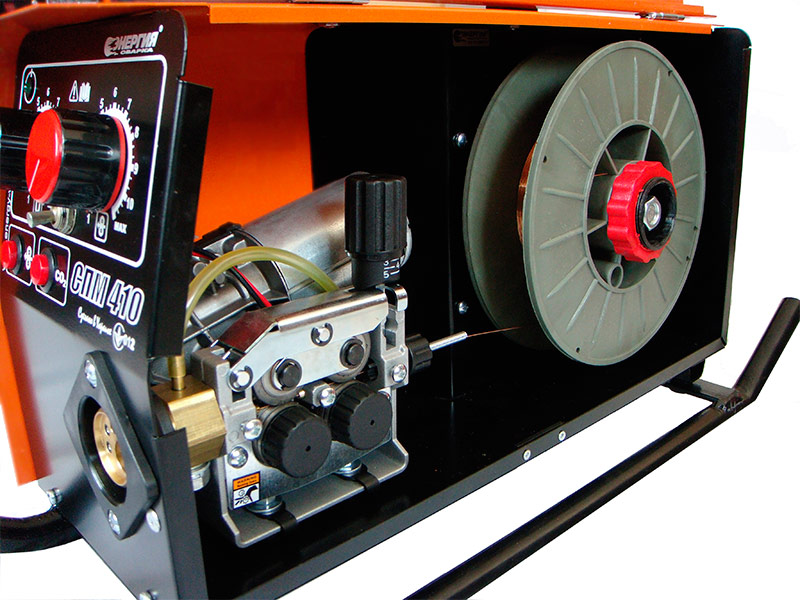 Pousser fil d'alimentation