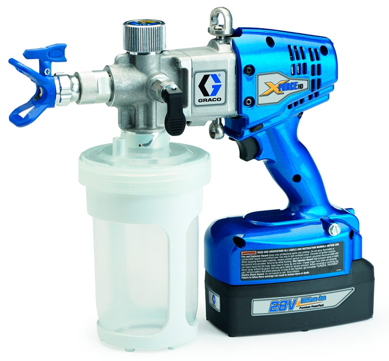 Pistolet de pulvérisation sans fil