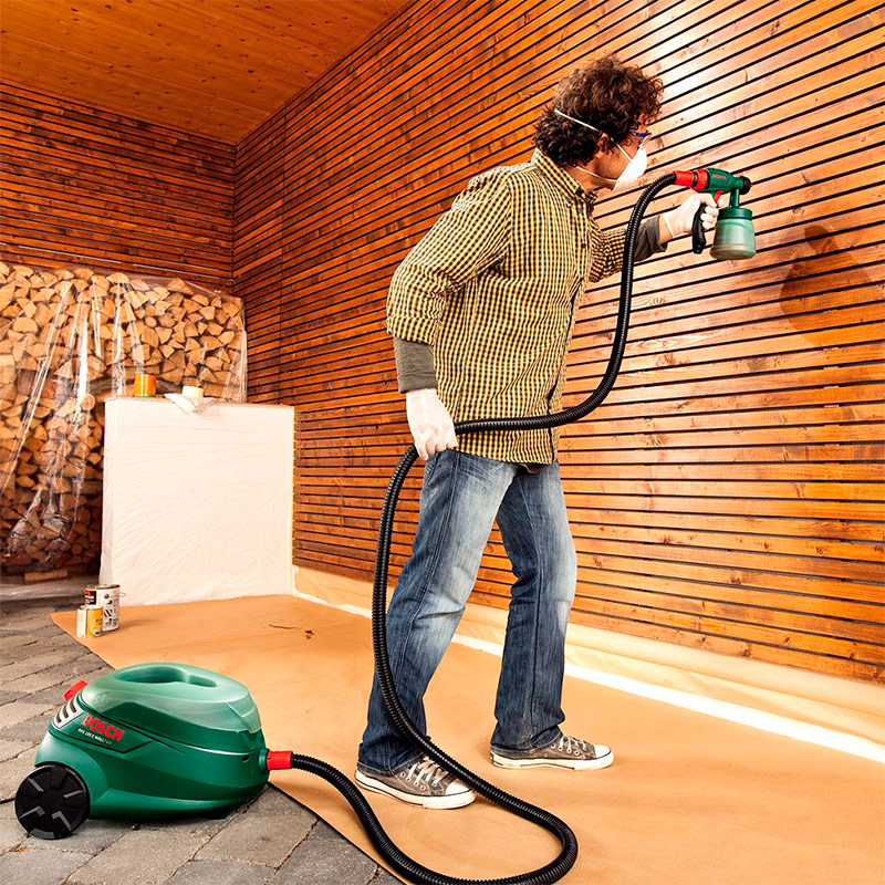 Pistolet de pulvérisation séparé