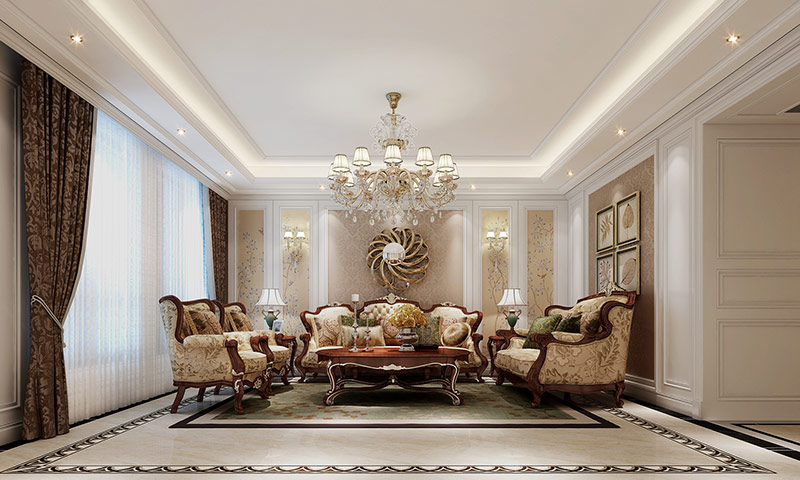 Amerikaanse stijl interieur