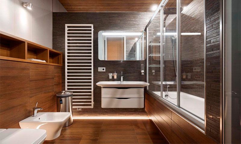 Petite salle de bain design