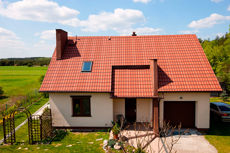 Maison de carrelage classique