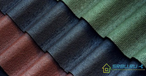 Options pour les couleurs d'onduline