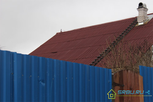 Violation de la technologie d'installation du système de chevron