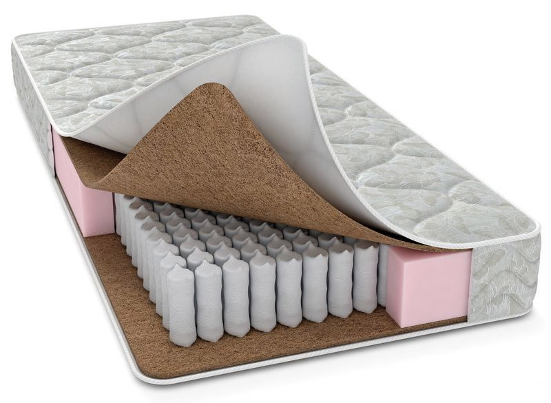 Matelas avec sommier indépendant