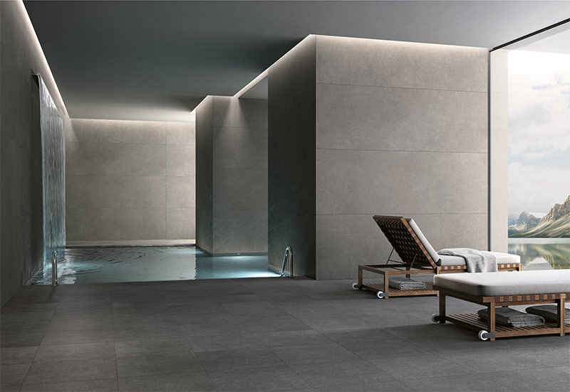 Décoration de la piscine