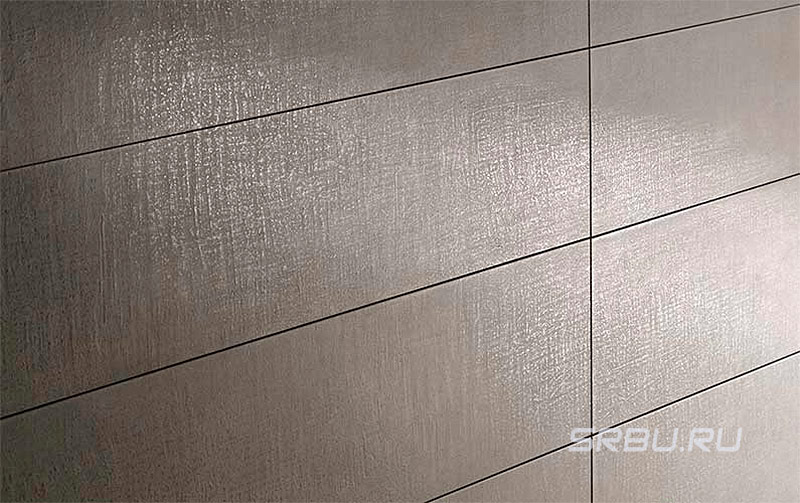 Garnit de céramique feuilletée