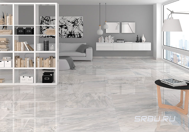 Garnit en céramique poli