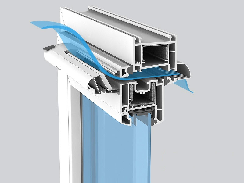 Soupape d'alimentation de la fenêtre