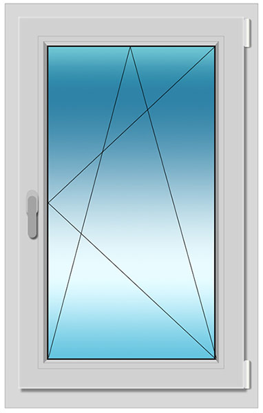 Fenêtre à une feuille