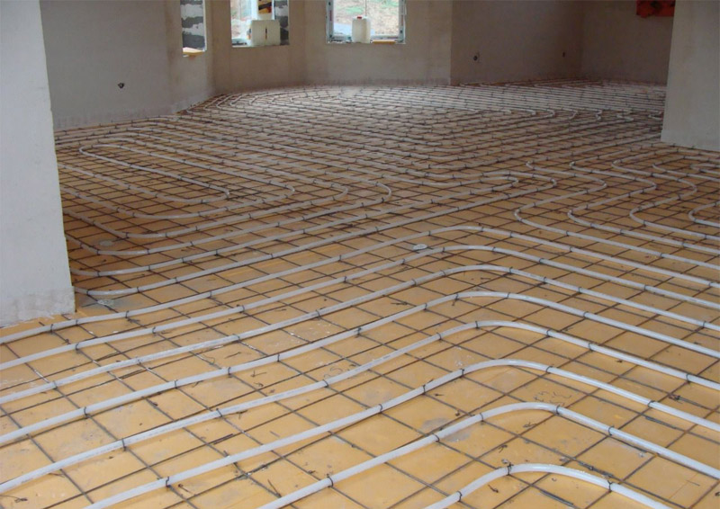 Chauffage au sol par eau