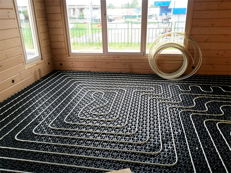 Chauffage au sol par eau