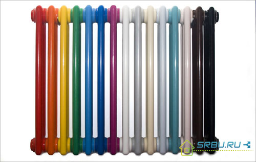 Coloration des radiateurs de tuyauterie