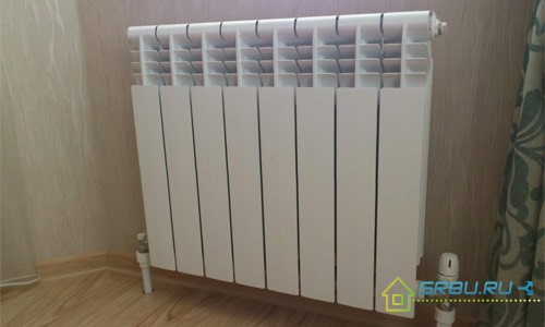 Radiateur de chauffage en aluminium