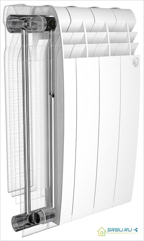 Radiateur bimétallique