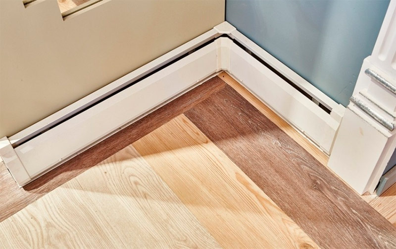 Convecteur d'eau plinthe