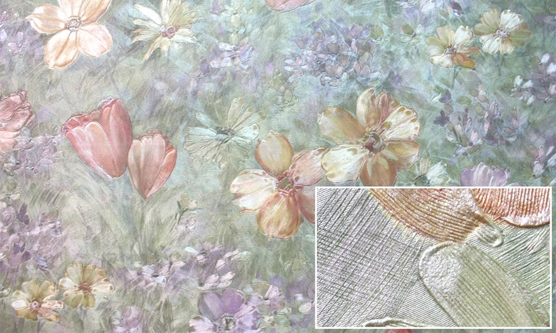 Papier peint à base de vinyle