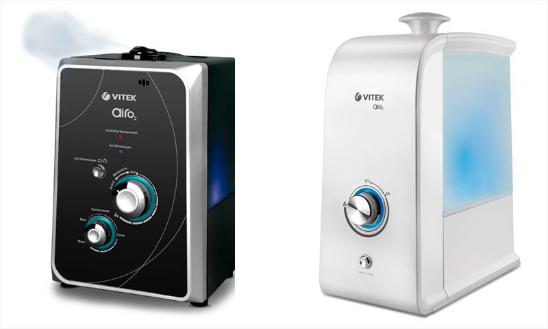 Humidificateurs Vitek - critiques, évaluations et recommandations.