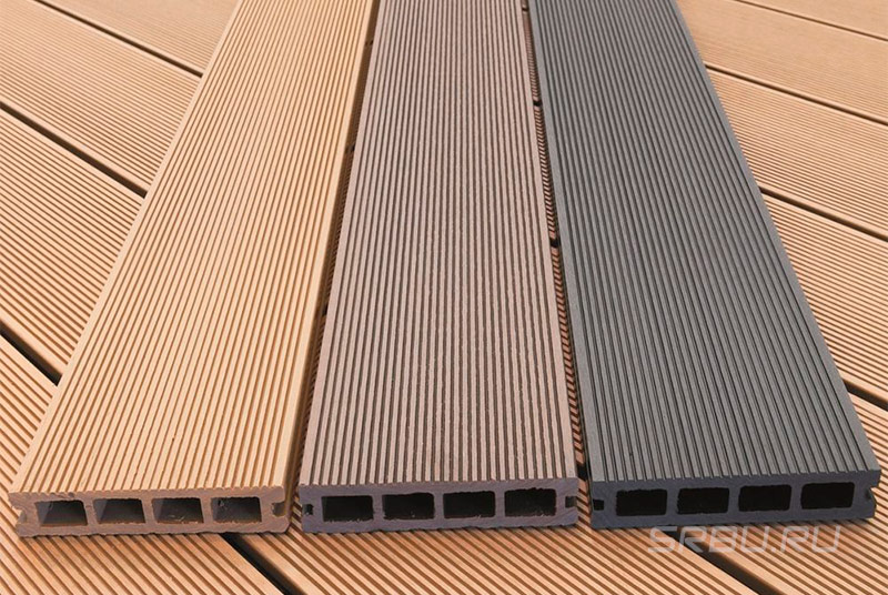 Decking composite bois-polymere