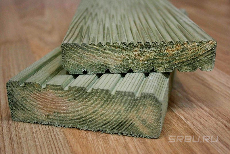 Platelage imprégné