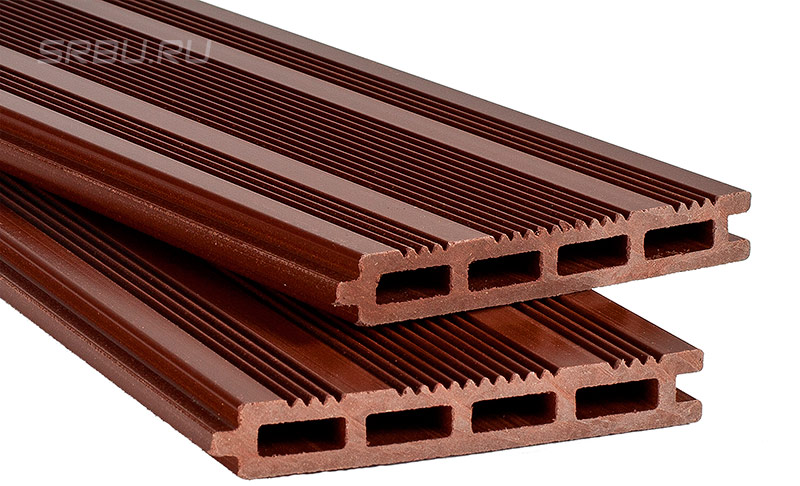 Extrémité du pont WPC