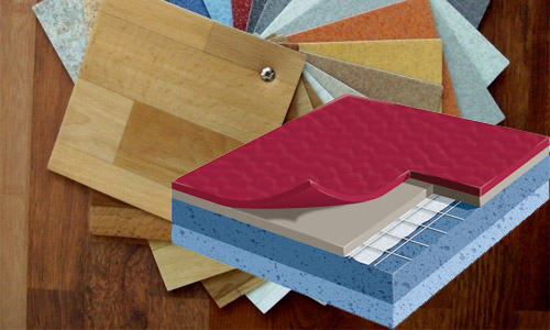 Linoléum hétérogène