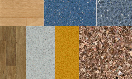 Linoléum commercial