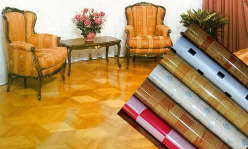 Collokeylin ou linoléum de nitrocellulose