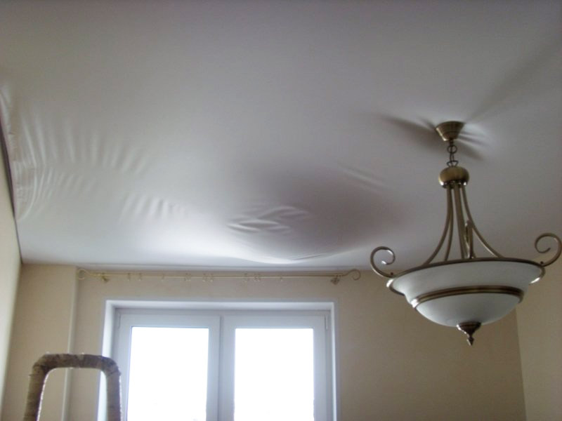 Plafond inondé