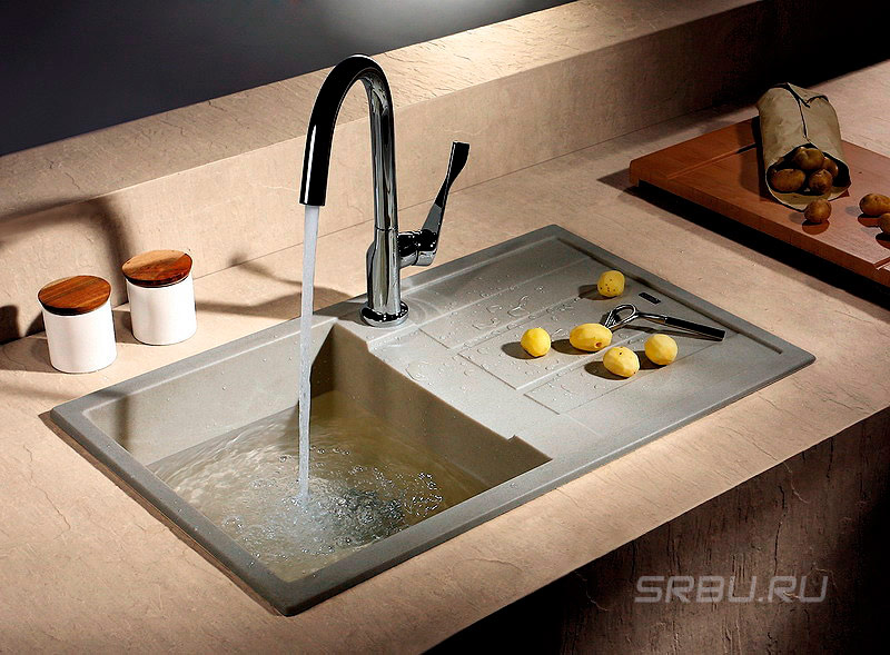 Évier de l'aile droite