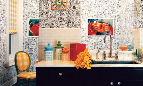 Combinaison de papier peint