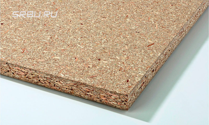 Panneau de particules non laminé