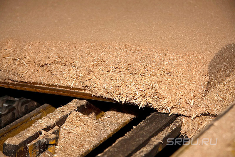 Taille de puce de panneau de particules