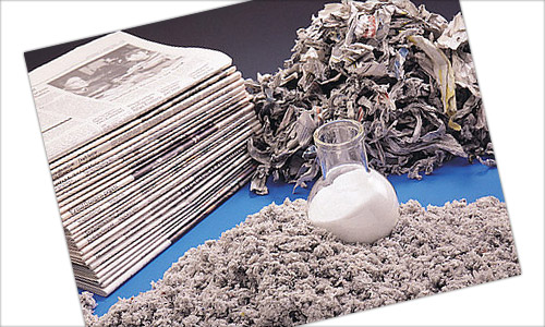 Composition d'isolation en laine d'eco