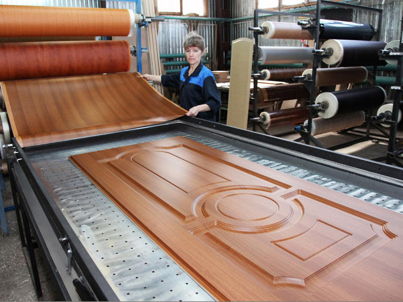 Portes enduites de PVC