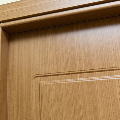 Portes enduites de PVC