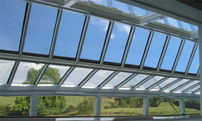 Vitrage des surfaces verticales