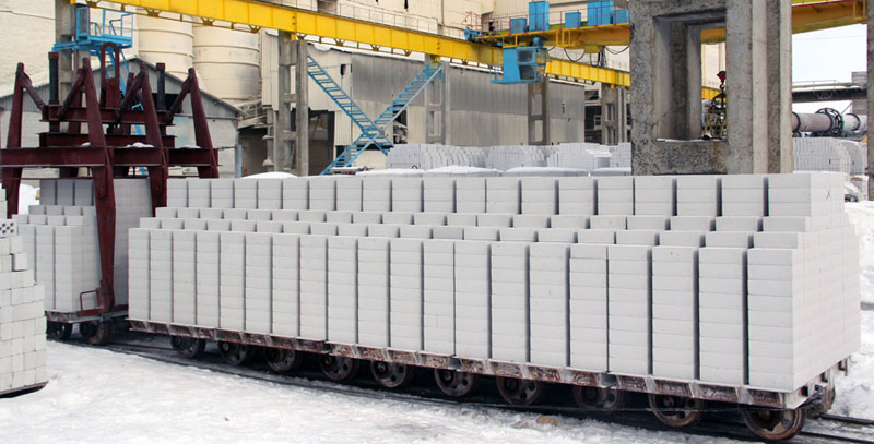 Production de brique de silicate