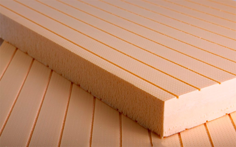 Surface gaufrée XPS