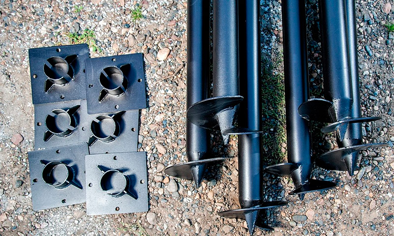 Pieux vissés - le pour et le contre de la fondation