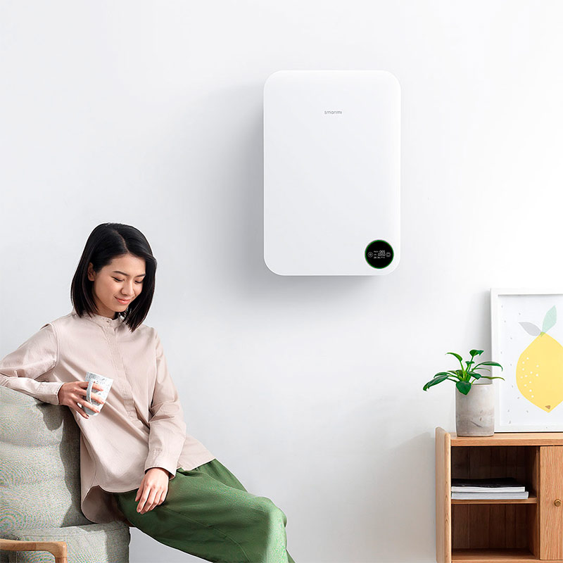Système d'air frais Xiaomi Smartmi fixé au mur