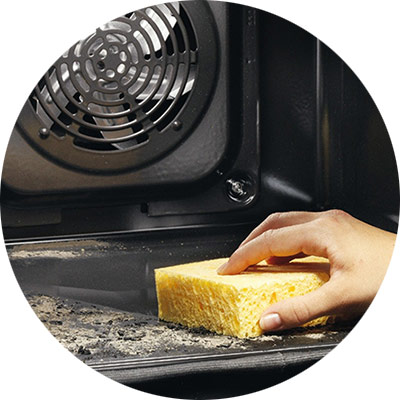 Nettoyage par pyrolyse au four