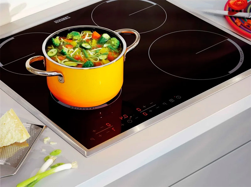 Panneau de quatre brûleurs